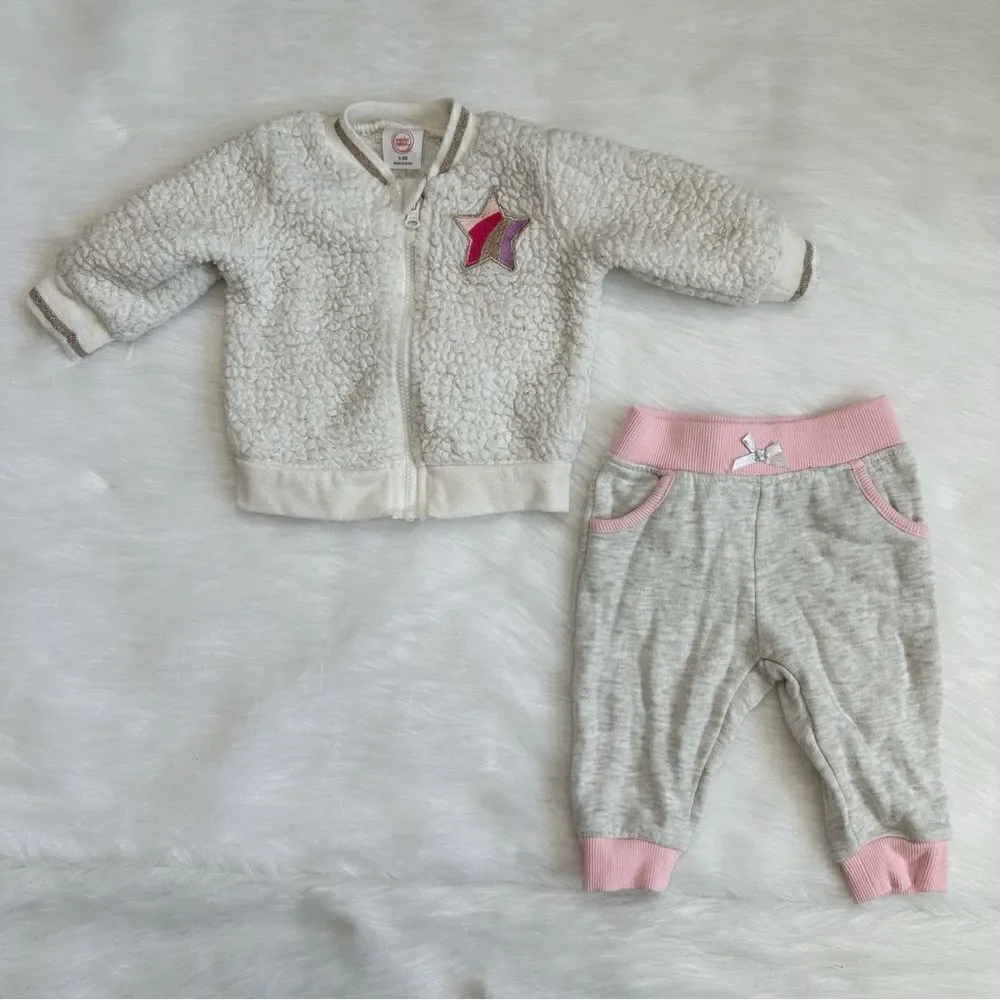 0-3 Months Baby Girl Winter- Spring Clothes LOT